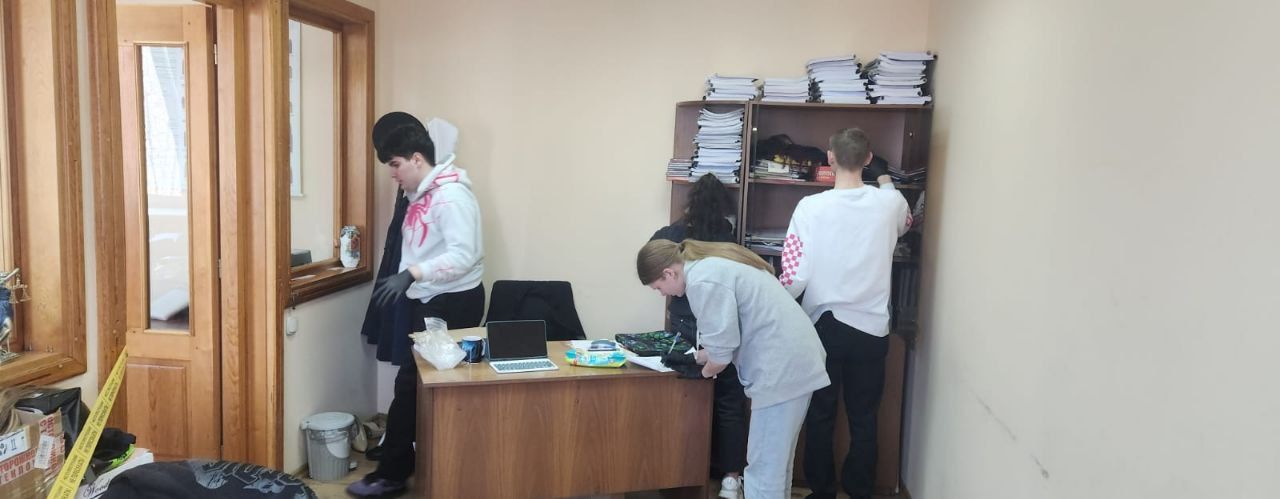 Конкурс профессионального мастерства по специальности "Правоохранительная деятельность" среди студентов 3 курса